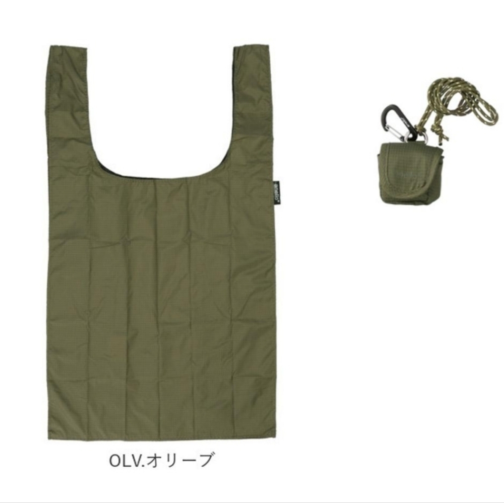 Anello Chicco Nano Size Shopping Bag Olive Green - Picture 15 of 15